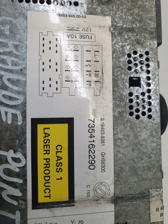 фото №6, Магнітола cd fiat grande punto 7354162290