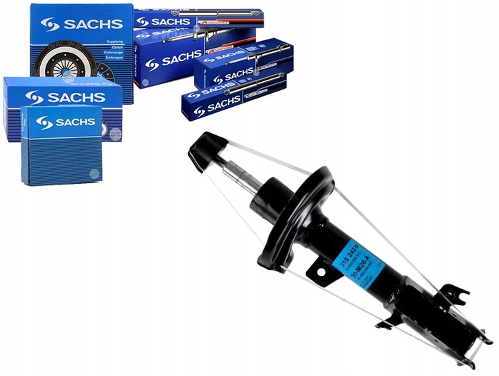 фото №1, Амортизатор ford fiesta vi 1.25-1.6d 06.08- sachs