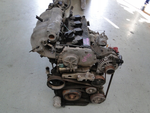 фото №13, Двигун nissan 2.5 qr25 алюміній kol всмоктуючий x-trail jdm