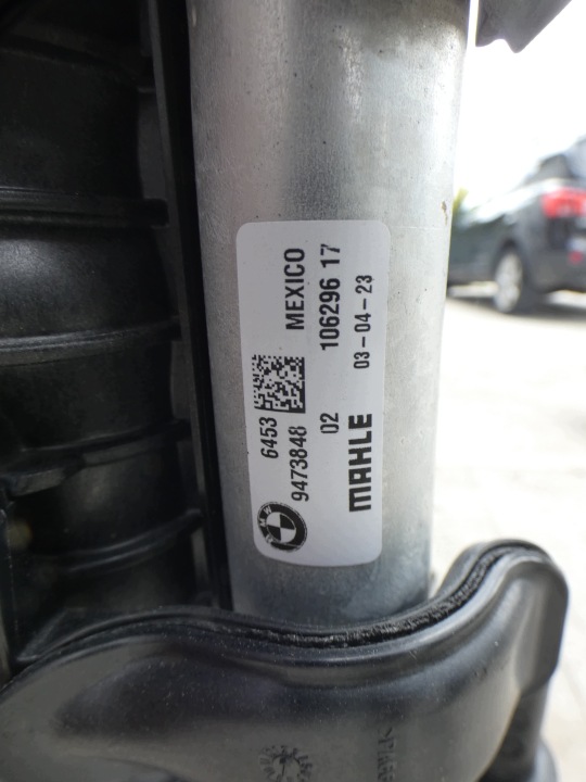 фото №8, Bmw x3 x4 g01 g02 радиатор комплект дизель 8472321 2.0d 2022r.