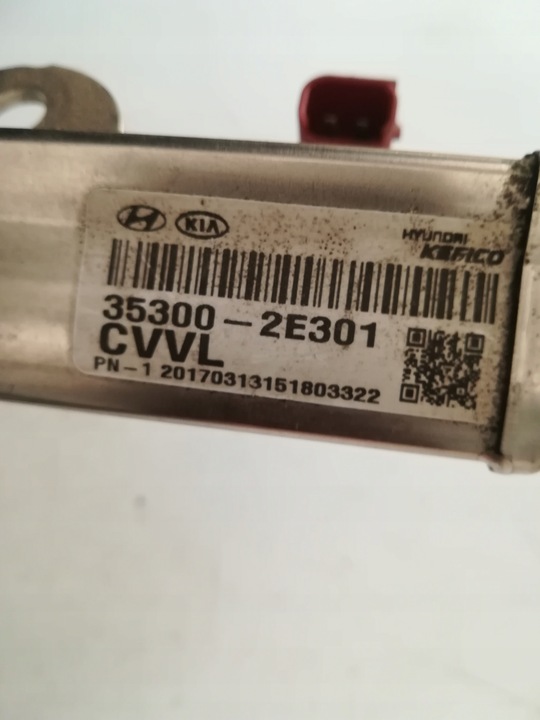 фото №9, Планка впрыскивающий kia optima iv 35300-2e301 2.0 gdi