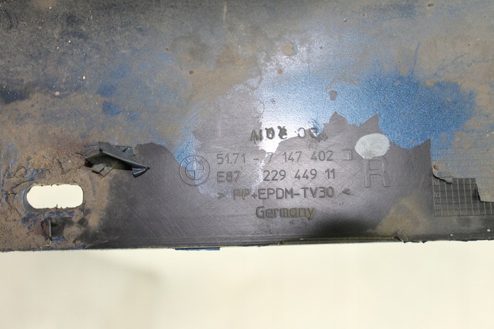 фото №11, Планка пороговая bmw 1 e87 правая порог защита 5 дверь