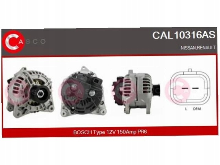 фото №2, Генератор casco cal10316as