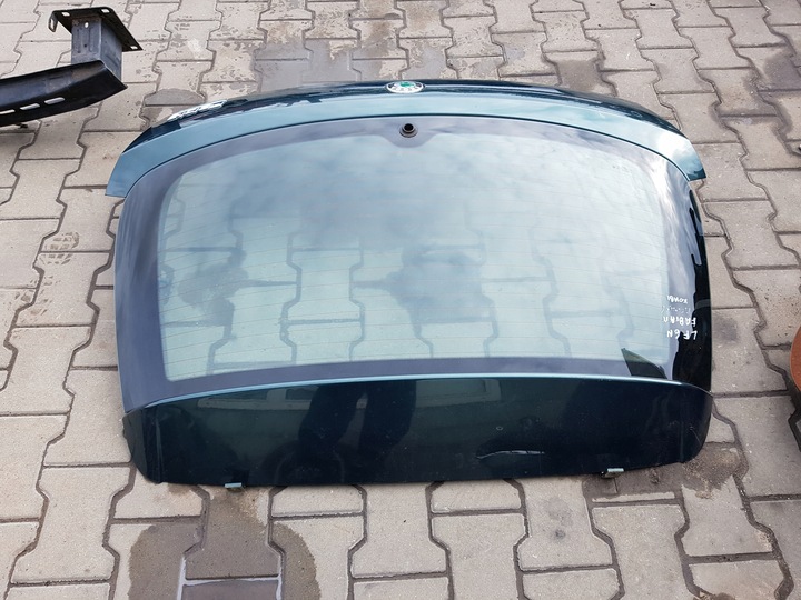 фото №7, Skoda fabia 2 ii 07-14 універсал кришка багажника зад lf6n
