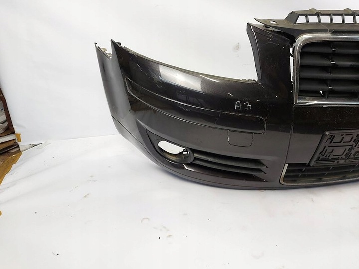 фото №11, Бампер перед переднее решётка радиатора решётка значок логотип audi a3 8p1 03-05r.