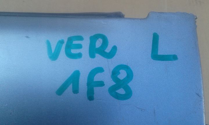 фото №2, Toyota corolla verso 04-08 порог планка левый 1f8