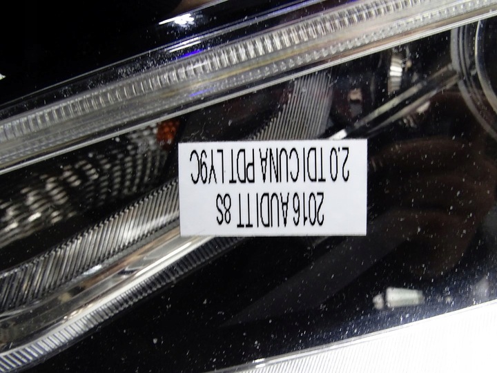 фото №10, Фара лампа левый перед левая передняя bi ксенон led audi tt 8s 8s0941005d