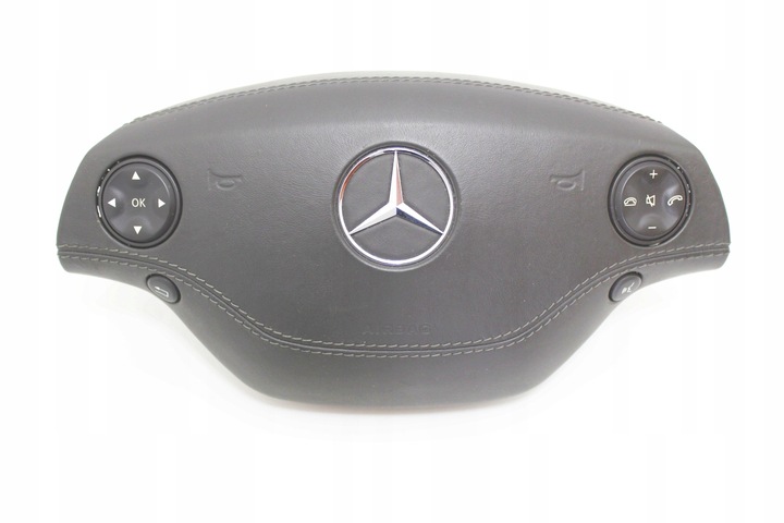 фото №6, Подушка безопасности подушка водителя кожа мультифункция jak новая mercedes w221 cl w216