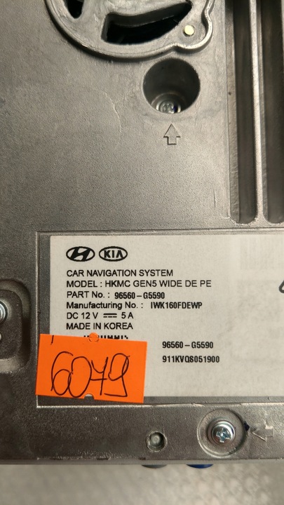 фото №10, Kia niro навігація радіо gps 96560-g5590