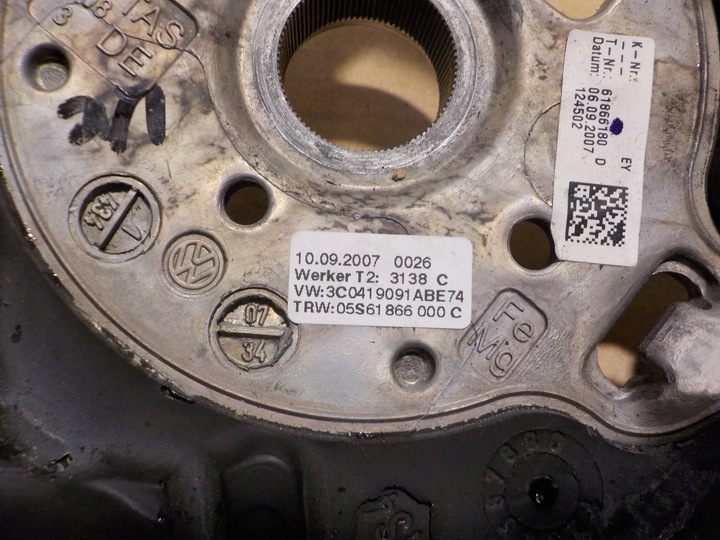 фото №7, Vw passat b6 2.0tdi 2007r универсал руль 1k0959537j
