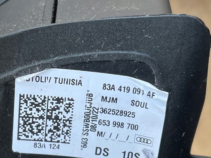 фото №9, Audi q3 83a кермо mulitfunkcja шкіра 83a419091af