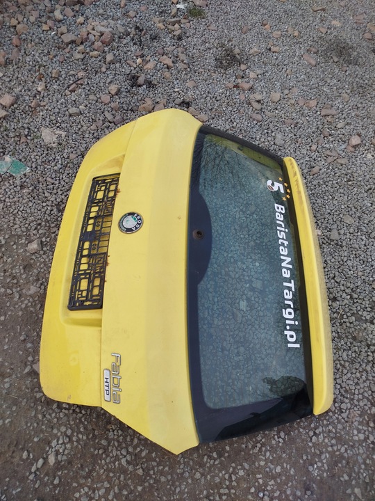 фото №1, Крышка багажника skoda fabia ii хэтчбек стекло крышки цвет 6226