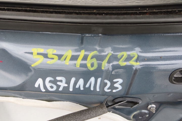 фото №14, Двері правий зад megane iv без гідропідсилювача скла i планки