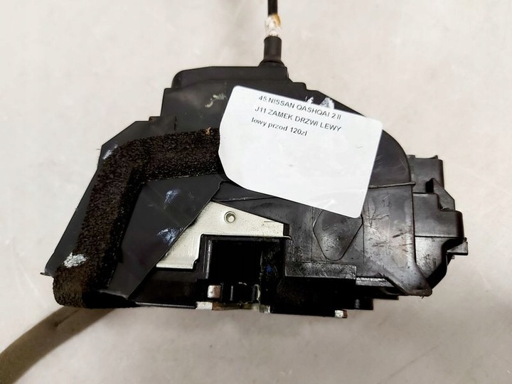 фото №6, Nissan qashqai 2 ii j11 замок дверь левый перед переднее 3 pin uk