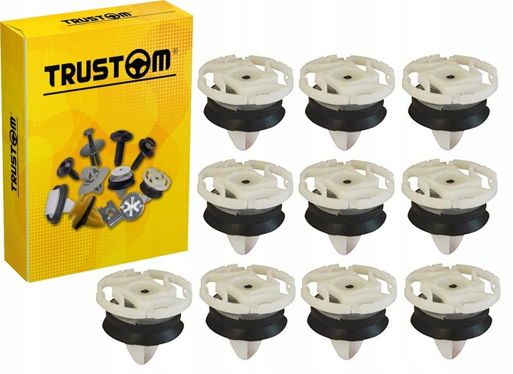 фото №1, 10x кліпса оббивка двері renault citroen peugeot 7703077476 95508766