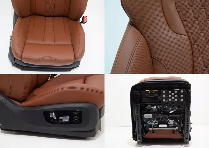 фото №8, Bmw x7 g07 lci оббивка сидіння m диван вентиляція масаж bowers карбон