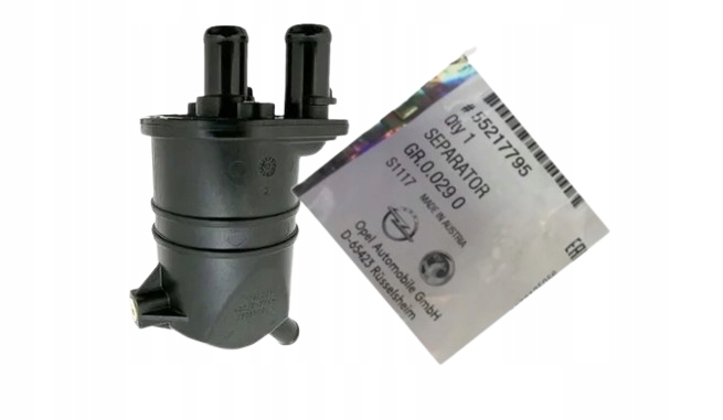 фото №1, Вентиляція картера сепаратор масла opel astra h vectra c zafira c signum 1.9cdti 55217795