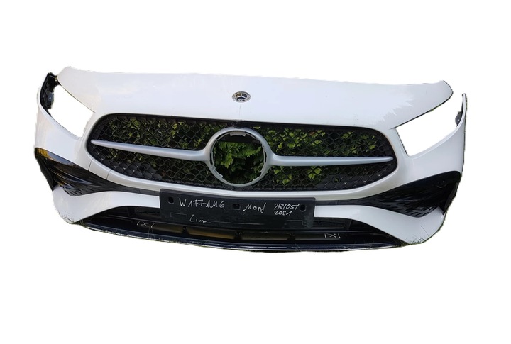 фото №8, Mercedes w177 amg рестайлинг 21- бампер перед решётки pdc установка решётка радиатора камера