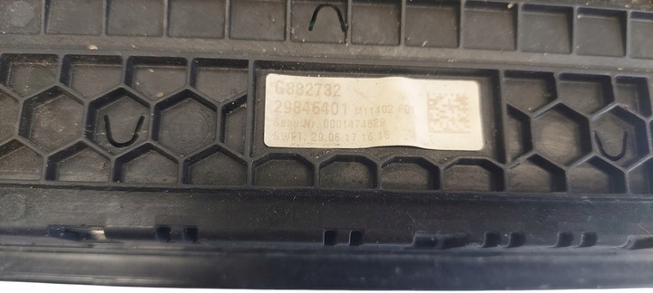 фото №6, Bmw 5 g30 g31 6 g32 панель кондиціонера 6826844