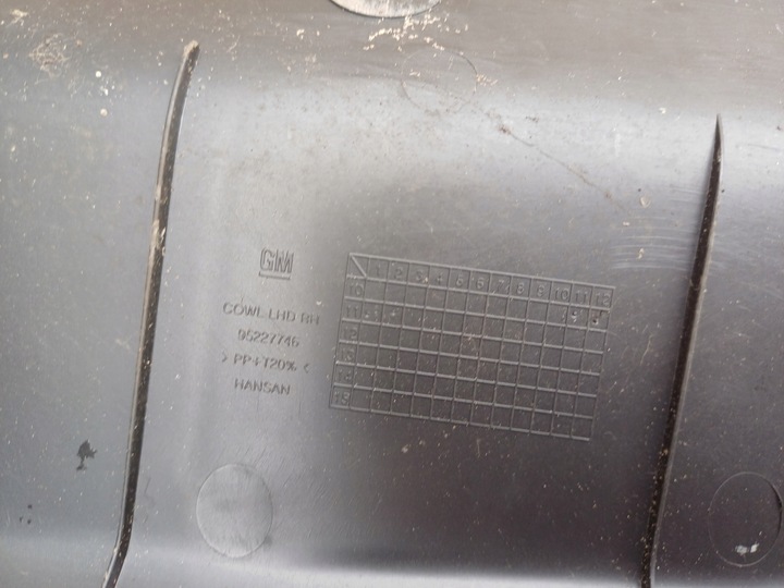 фото №9, Панель под лобовым стеклом chevrolet orlando nr. 95227745 - 46