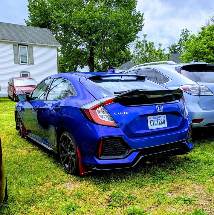 фото №12, Honda civic 10 x спойлер спойлер спойлер подкладка!