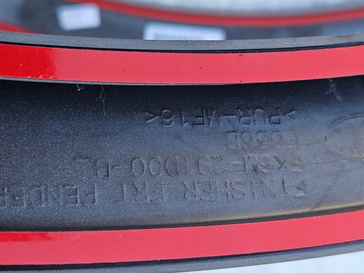 фото №6, Range rover sport svr l494 кутник ліве молдинг крила нове оригінал