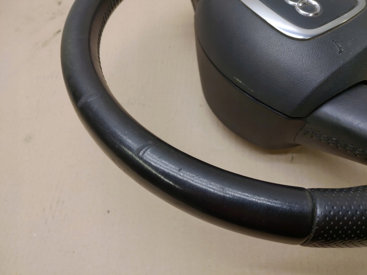 фото №7, Кермо + подушка безпеки мультифункція шкіра s-line sline audi a3 8p роки 03-08