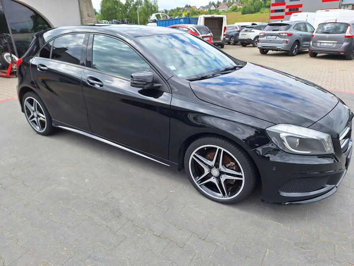 фото №11, Mercedes a-klasa w176 amg 12-15 бампер перед капот крыло лампа ксенон 191