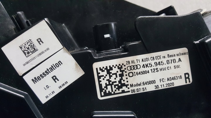 фото №10, Задня права лампа led audi a6 c8 sedan 4k5945070a демонтаж