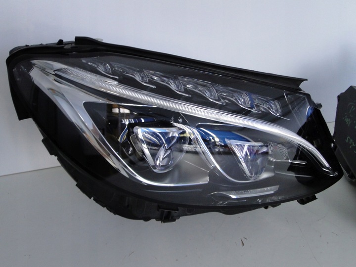 фото №14, Mercedes c клас w205 205 лампа ліва led ils інтелектуальний light керована