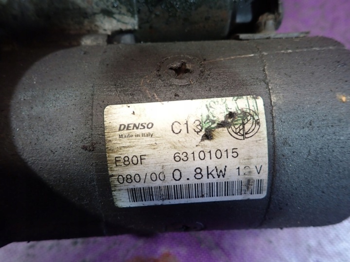 фото №6, Fiat punto ii 99-03 1.2 60km стартер 63101015 8 зубов