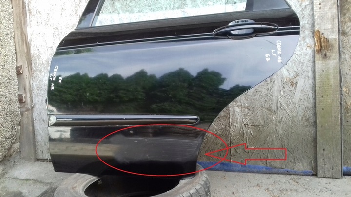 фото №2, Дверь левый зад задние kia cerato i 03-08 hb eb