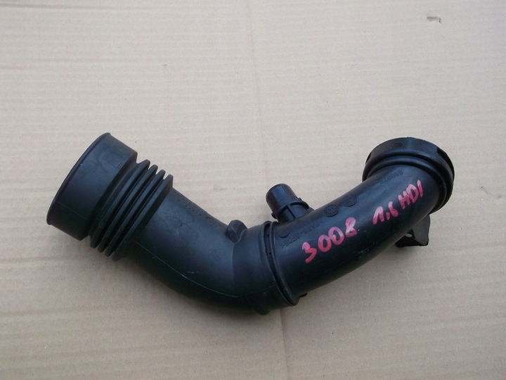 фото №8, Труба повітропровід повітря 508 1.6 ehdi 9683725080