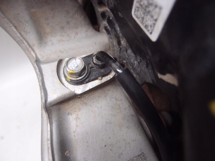 фото №13, Поворотна опора ступиця диск лівий перед tucson iv