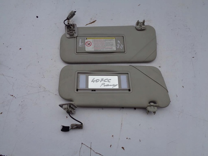 фото №1, Захист сонцезахисна ліва peugeot 407