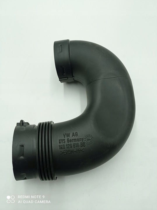 фото №10, Труба коліно повітропровід повітря do фільтра 1.6 1.9 2.0