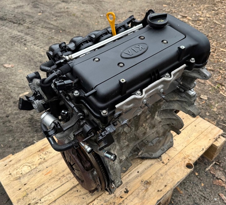 фото №6, Двигатель комплектный kia hyundai 06-12 двигатель 1.6 16v 115km g4fc