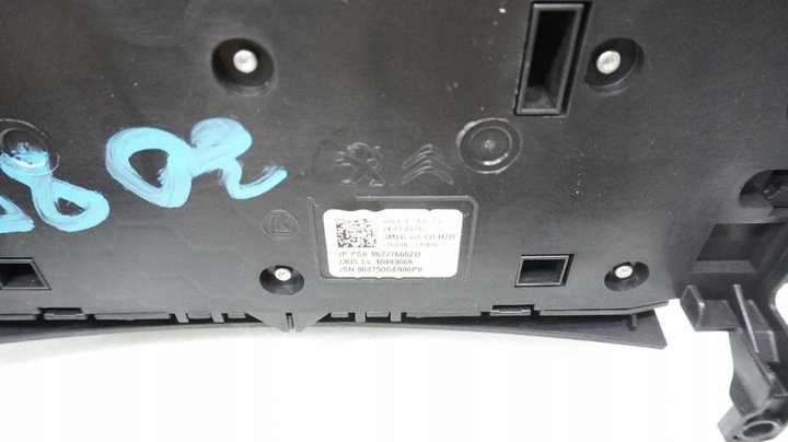 фото №5, Peugeot 308 t9 переключатель радио панель 96777660zd