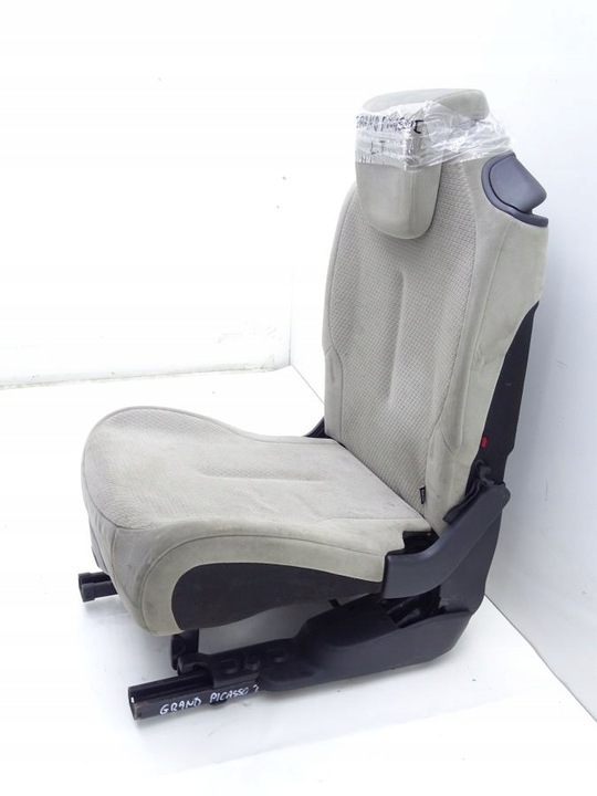 фото №6, Citroen c4 grand picasso i 06-13 сидіння лівий зад 2 ii другий ряд велюр