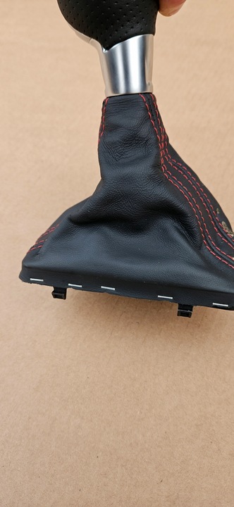 фото №9, Audi a7 s7 rs7 c7 4g рестайлінг ручка чохол коробки передач rs червона nić