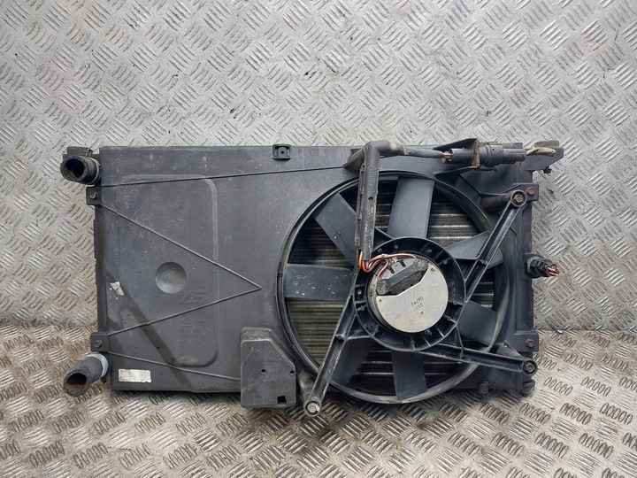 фото №1, Радиатор комплект + вентиляторы seat alhambra mk1 2.0 8v 7m0121207e