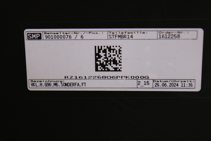 фото №15, Bmw m5 g90 комплектний бампер зад задній колір u91 заморожений чорний