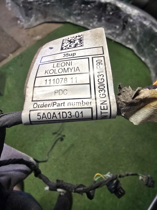 фото №6, Жгут установка бампера зад bmw 5 g30 g31 m5 f90