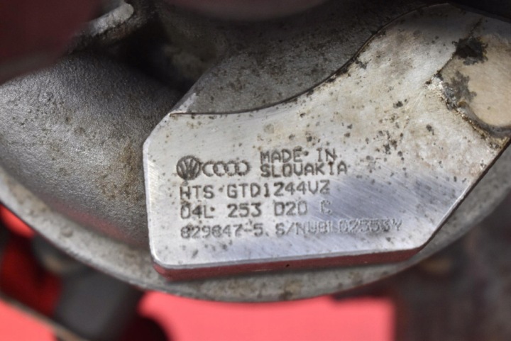 фото №9, Турбокомпрессор / турбина 04l253020c seat toledo 4 iv 1.6 tdi 105 km 12-20