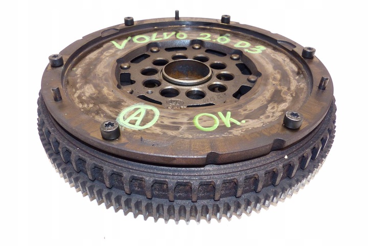 фото №1, Volvo v60 i s60 ii v70 iii xc60 2.0 d3 163km d5204t7 колесо двухмассовый