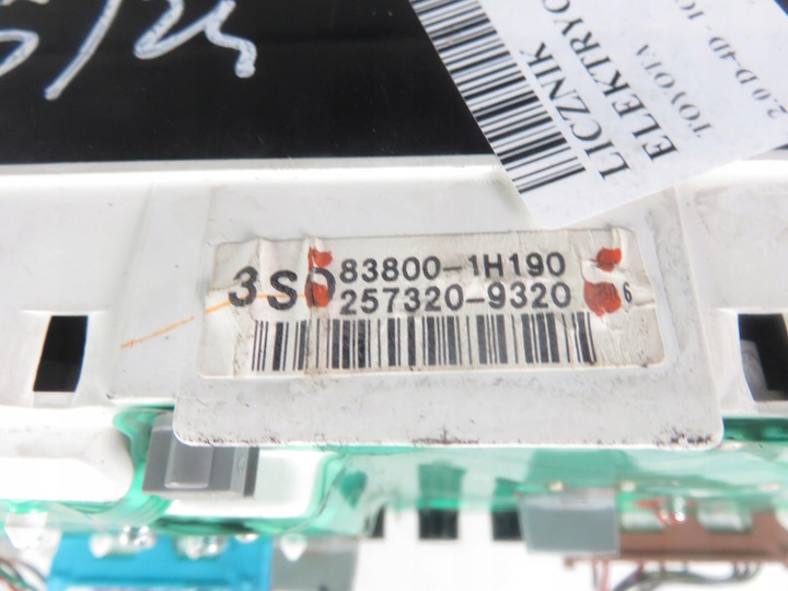 фото №5, Спидометр toyota corolla viii e11 2.0 d-4d 838001h190 2573209320