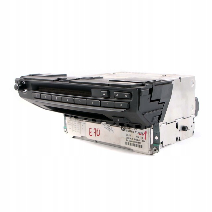 фото №10, Bmw e70 ccc радіопрогравач зчитувач навігації cd