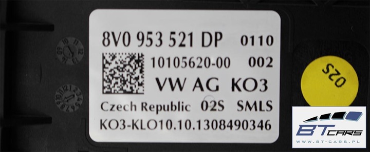 фото №11, Audi a3 подрулевые рычаги рулевой/подрулевой 8v0953521dp 8v0953502p круиз-контроль 8v0 953 502 p 8v0