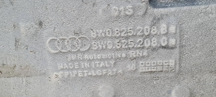 фото №15, A4 b9 8w захист шасі права праві перед 8w0825208a a5 8w