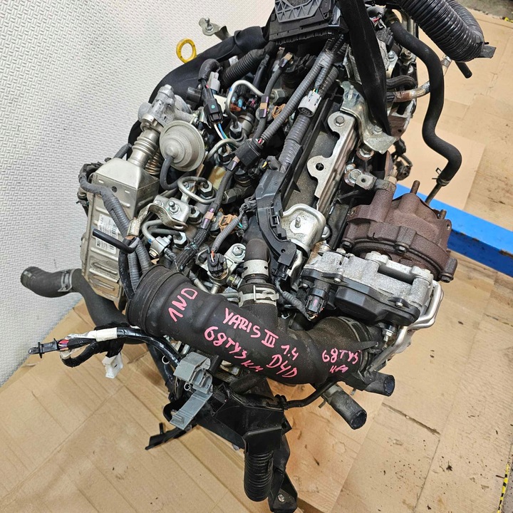 фото №10, Toyota yaris iii 1.4 d4d двигун двигун комплектний 1nd